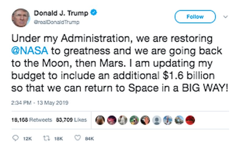 Donald Trump Mars Donald Trump Mars